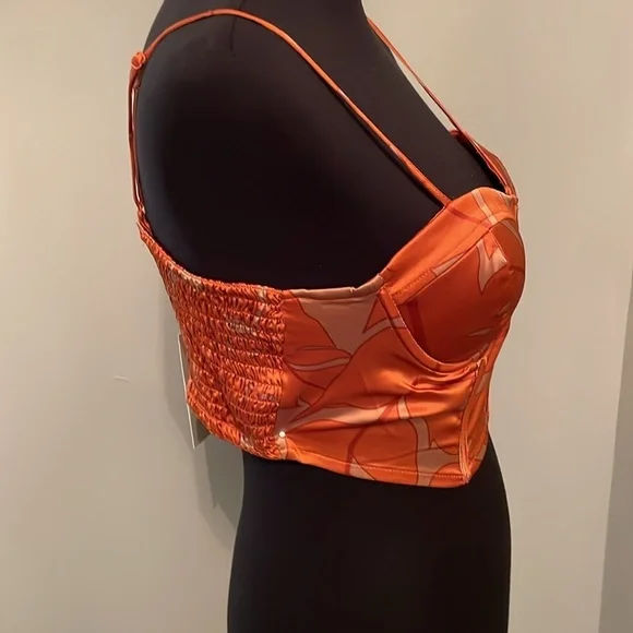 NWT RACHEL ZOE CROP TOP SIZE L - Picture 5 of 9